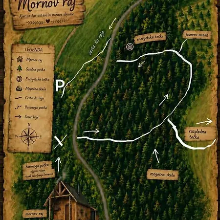 豪华帐篷 Mornov Raj Vuzenica